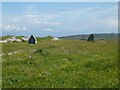 NM1655 : Coll - Totronald - Na Sgialaichean - Standing Stones by Rob Farrow