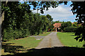 Driveway to North House