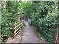 Path across Shottery Brook