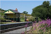 NY6949 : Kirkhaugh station building on the South Tynedale Railway by James T M Towill