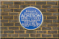 Blue plaque