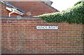 Minos Road street sign, Lowestoft