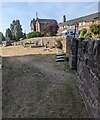 Churchyard perimeter wall, Ganarew, Herefordshire