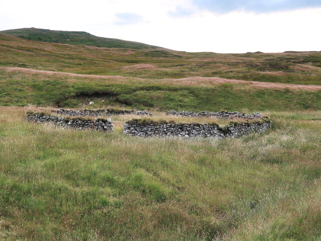 Old sheepfold beside the Games Hope Burn