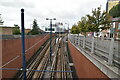 Metrolink emerging from Ladywell Tunnel