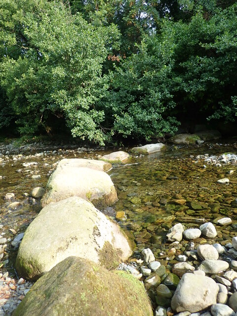 Stepping stones in the Shimna