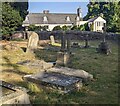 Churchyard headstones, Ganarew, Herefordshire