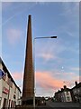 NY3955 : Shaddon Mill chimney a former cotton factory by thejackrustles