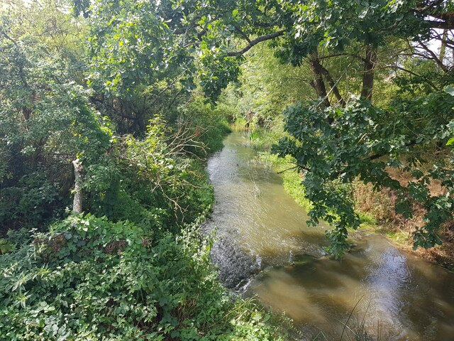 The Bow Brook at Besford  Bridge