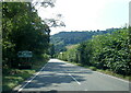 B4500 at Pontfadog village boundary