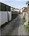 Back lane in Pentwynmawr