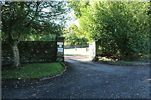 NT2090 : Cemetery gates by Bill Kasman