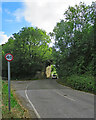 Renishaw: former railway bridge on Spinkhill Lane