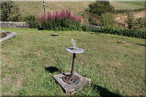 NT2090 : Sundial in cemetery by Bill Kasman