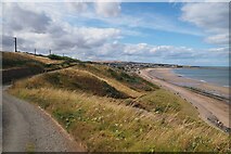NU0150 : View of Spittal from Northumberland Coast Path by Jennifer Petrie