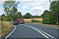 Bend and junction on A134