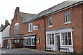 Shops and Town Hall on Market Hill, Orford