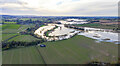 Flooding of the River Severn floodplain at Cressage