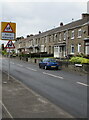 Two road signs alongside the A4230, Cadoxton-juxta-Neath