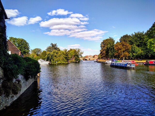 North-east along the River Thames, Abingdon
