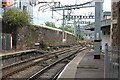 ST3088 : Railway lines at eastern end of platforms 4 and 3 by M J Roscoe