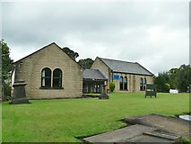 SD8639 : Methodist church and hall, Gisburn Road, Higherford by Stephen Craven