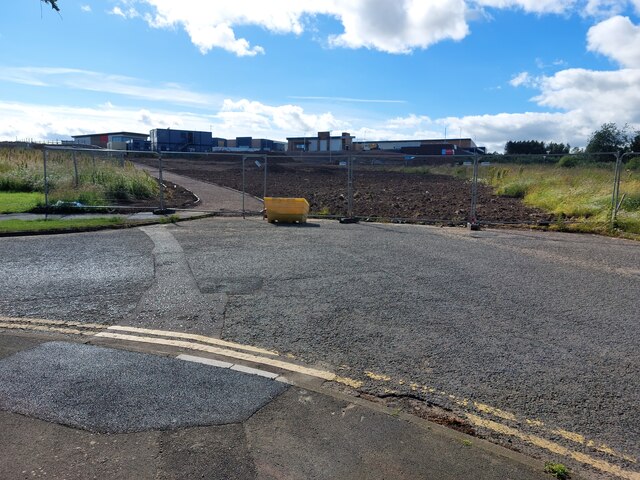 Footpath to Loaning Meadows Retail Park, Berwick-upon-Tweed