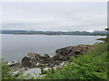 NM6878 : Shore of Loch Ailort by Richard Webb