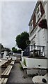 The beer garden of the Preston Park Tavern