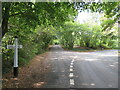 TQ4521 : Road junction near Uckfield by Malc McDonald