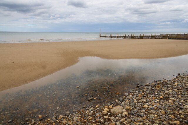 Beach Reflection, Overstrand, Norfolk
