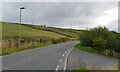 Rochdale Road at its junction with Pinfold Lane, Hart