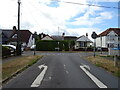 Road junction on Homestead Road, Hadleigh