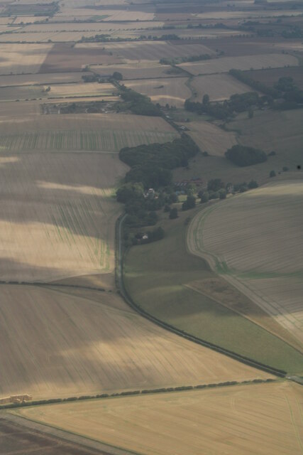 North Ormsby and its valley: aerial 2022 © Chris :: Geograph Britain ...