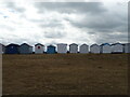 Beach huts, Shoebury Common