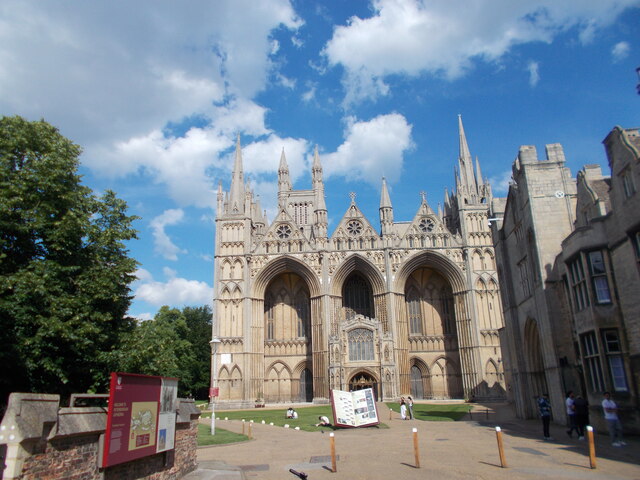 Peterborough Cathedral - front view