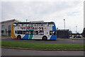 Bus on Dyche Road, Jordanthorpe, Sheffield