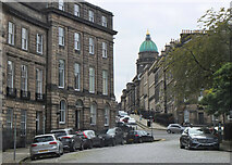 NT2473 : Ainslie Place and Charlotte Square, Edinburgh by Jim Barton