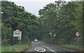 Approaching The Mounts on the A381, heading south