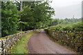 Track near Applecross House