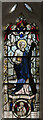 TF4363 : Stained glass window, St Andrew's church, Little Steeping by Julian P Guffogg