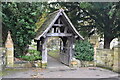 TQ5240 : Lych gate, St Peter's by N Chadwick