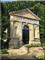 TF4510 : Restored chapel in Wisbech General Cemetery by Richard Humphrey