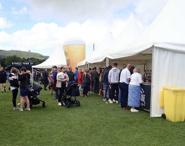 White Water Brewery bar at Newcastle's 'Eats and Beats' Festival