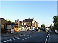 Bus stop and shelter on North Road, Havering-atte-Bower