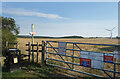 Footpath at High Haswell Wind Farm