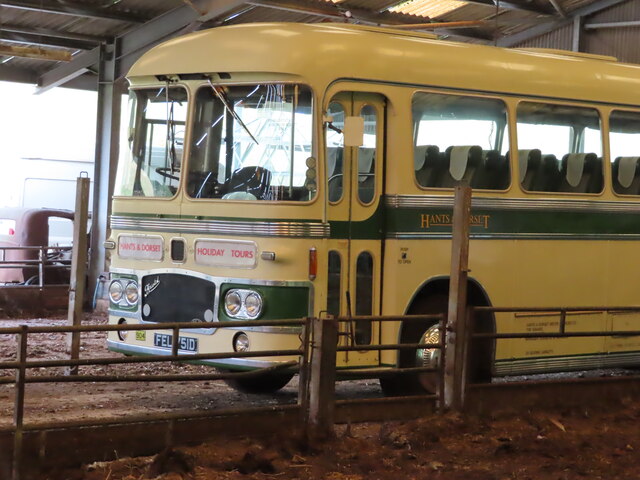 Preserved Bristol bus, front view