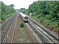 Bournemouth Main Line looking towards Bournemouth