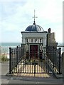 East Cliff lift, upper entrance