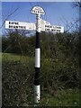 Direction Sign ? Signpost on Main Road, Willows Green